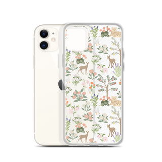 Menagerie Clear iPhone Case