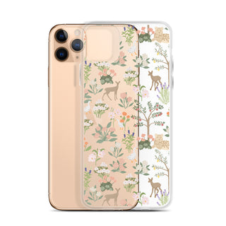 Menagerie Clear iPhone Case