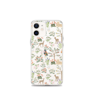 Menagerie Clear iPhone Case