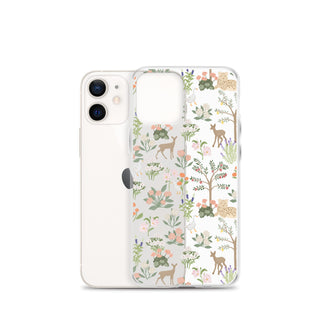 Menagerie Clear iPhone Case