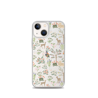 Menagerie Clear iPhone Case