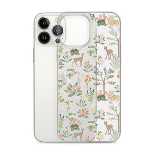 Menagerie Clear iPhone Case