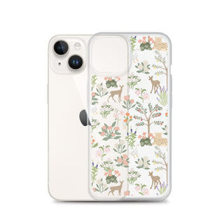 Menagerie Clear iPhone Case