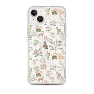 Menagerie Clear iPhone Case