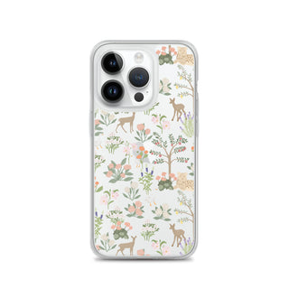 Menagerie Clear iPhone Case