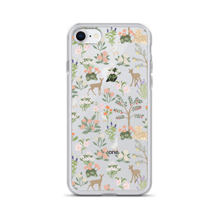 Menagerie Clear iPhone Case