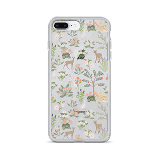 Menagerie Clear iPhone Case