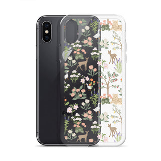 Menagerie Clear iPhone Case