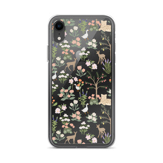 Menagerie Clear iPhone Case