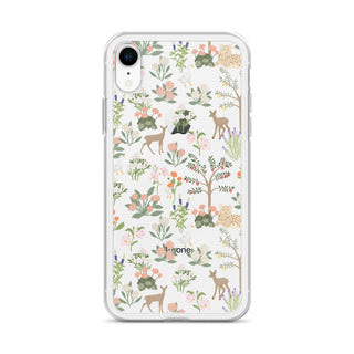 Menagerie Clear iPhone Case