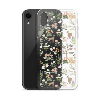 Menagerie Clear iPhone Case