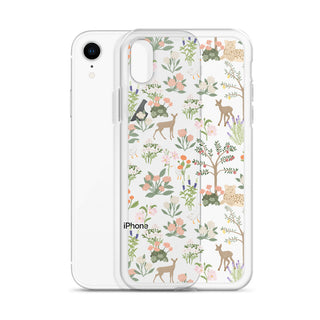 Menagerie Clear iPhone Case