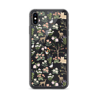 Menagerie Clear iPhone Case