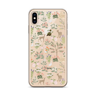 Menagerie Clear iPhone Case