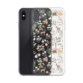 Menagerie Clear iPhone Case