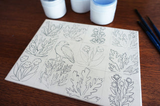 Decorative Ceramic Tiles & Coasters Workshop